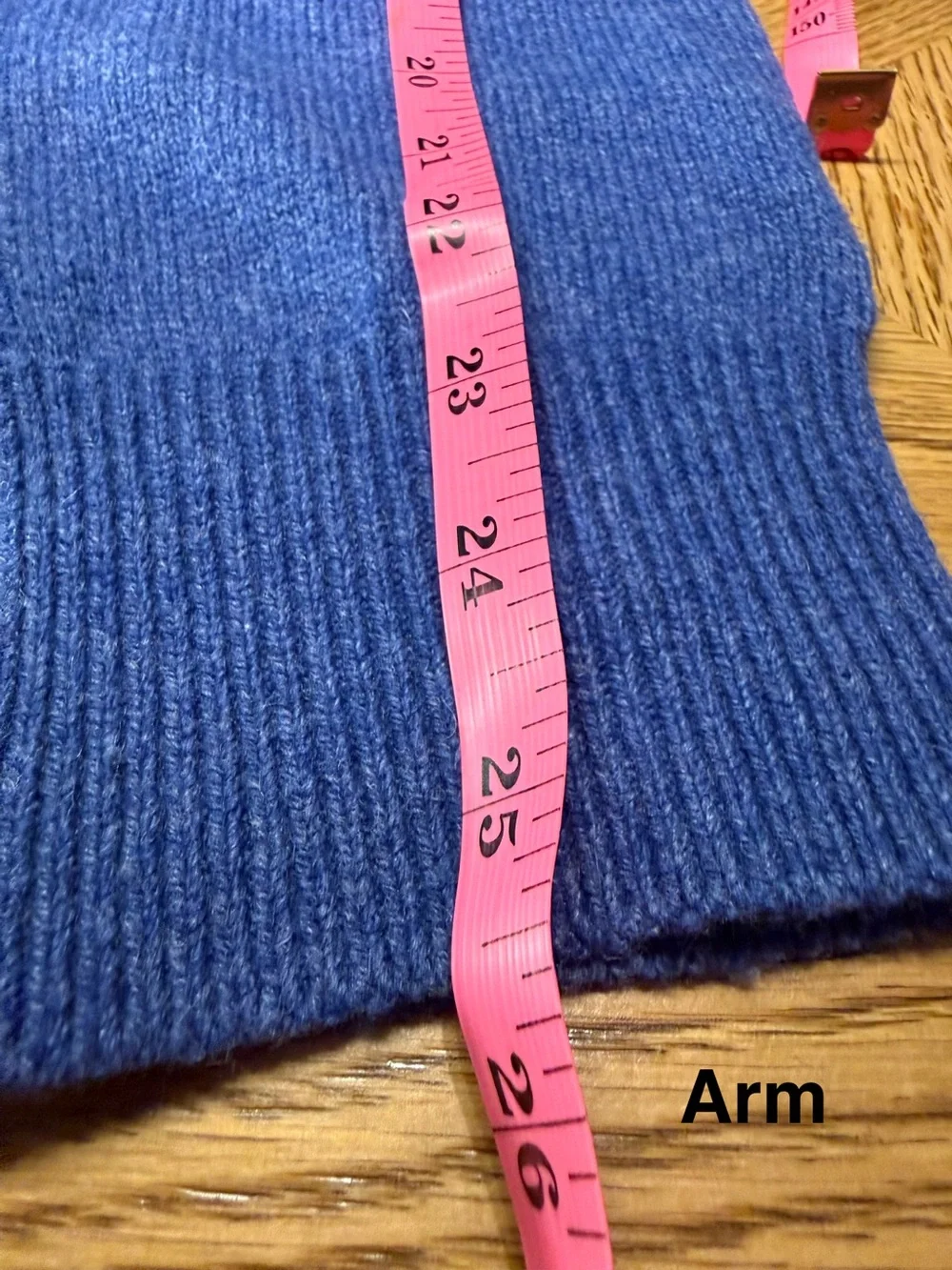Men's Wool Blend Crewneck Sweater in Royal Blue